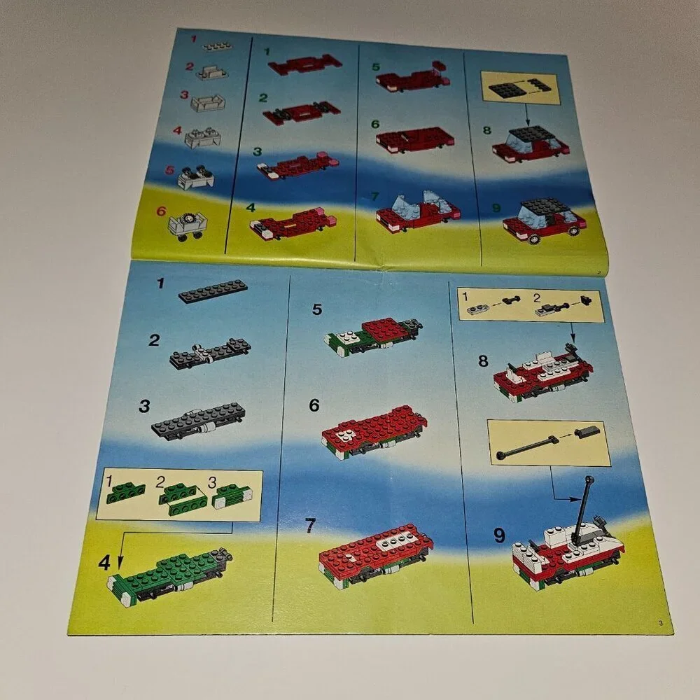 INSTRUCTIONS ONLY Lego System 6397 Manual Replacement INSTRUCTIONS ONLY